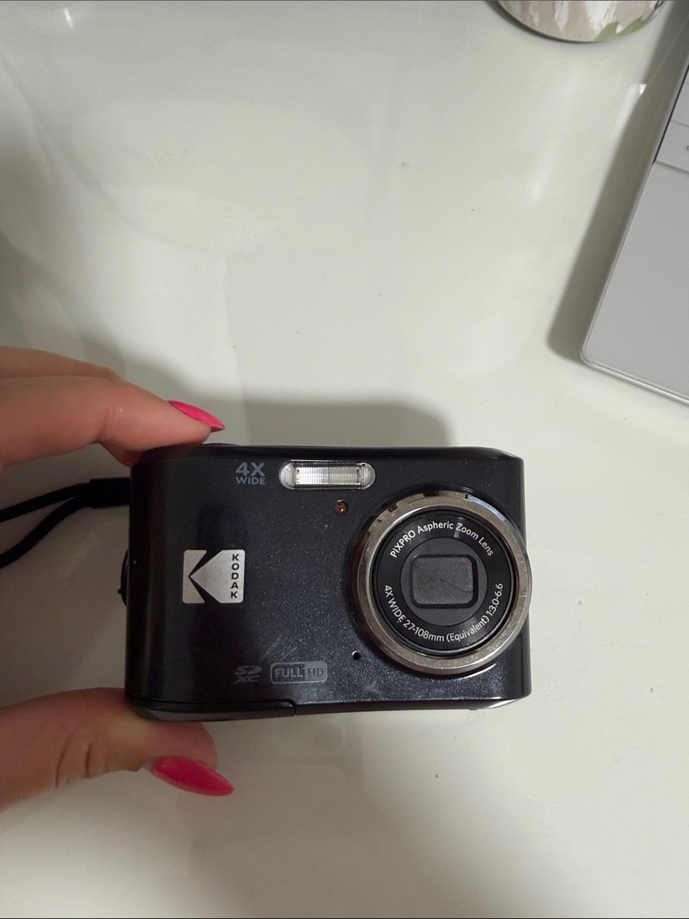 Kodak Black Compact Point-and-Shoot Digital Camera